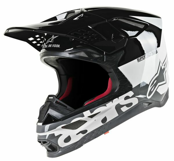Casca Alpinestars Supertech M8 Radium Gray matte/Blue 2XL, 3, nordicamoto.ro