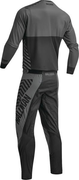 Tricou Thor Hallman Differ Slice Black/Charcoal XL, 4, nordicamoto.ro