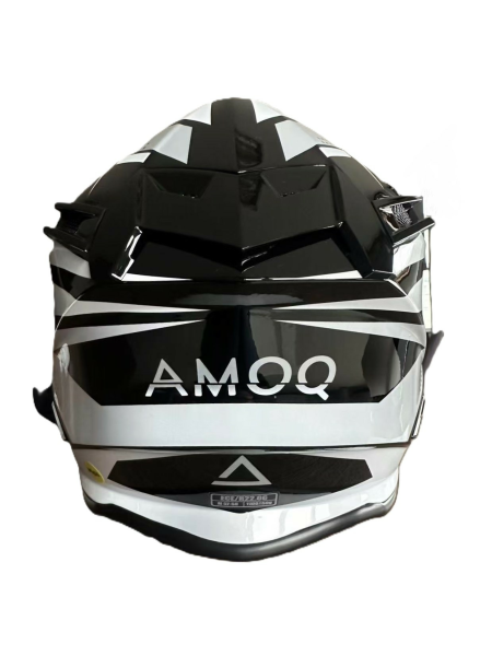 AMOQ Friction Mips sisak, fekete/szürke, S, 7, nordicamoto.ro