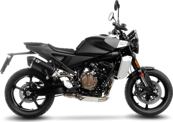 LeoVince LV-14 Black Edition Slip-On kipufogórendszer a Husqvarna Svartpilen 801-hez, 3, nordicamoto.ro