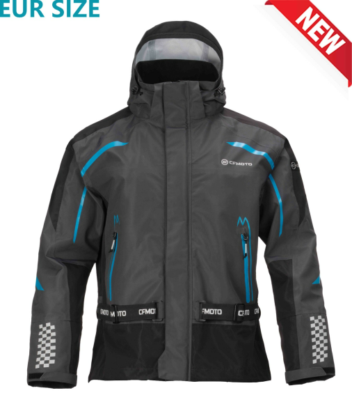 CFMOTO FÉRFIAKNAK KÉSZÜLT ATV-S TEXTIL MELLÉNY / DŽEKI – SZÜRKE / KÉK, 9, nordicamoto.ro