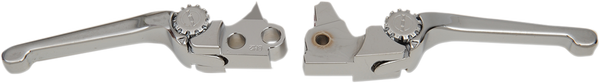 Anthem Adjustable Lever Set For Harley Models Silver, 1, nordicamoto.ro