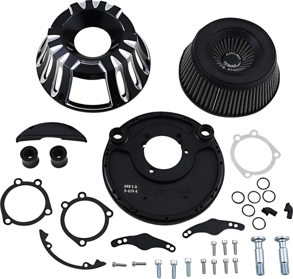 Inverted Series Air Cleaner Kit Black, 1, nordicamoto.ro