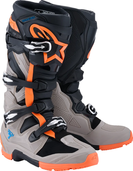 Alpinestars Tech 7 Enduro csizma, fekete/szürke, 44,5, 1, nordicamoto.ro