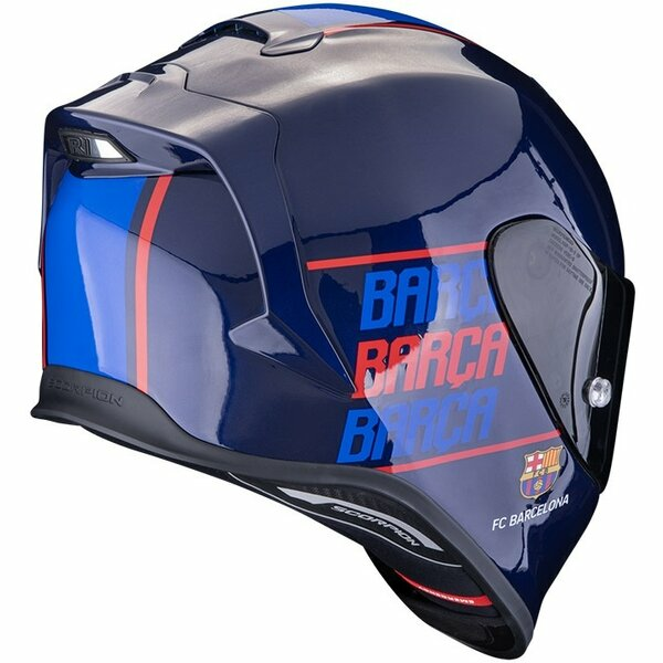 SCORPION EXO-R1 EVO AIR FC BARCELONA teljes arcú sport sisak, kék, S-es méret, 2, nordicamoto.ro