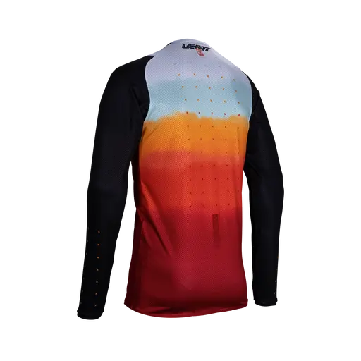 Leatt 4.5 Lite Glamis póló, fekete/narancssárga/kék, XL, 7, nordicamoto.ro