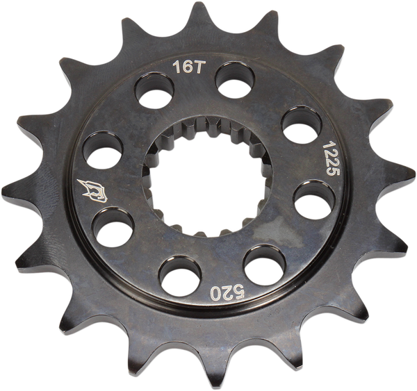 Lightweight Steel Sprocket Black, Zinc, 1, nordicamoto.ro