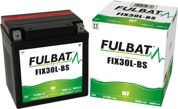 Fulbat FIX30L-BS Polaris karbantartásmentes savas ATV-akkumulátor, 2, nordicamoto.ro