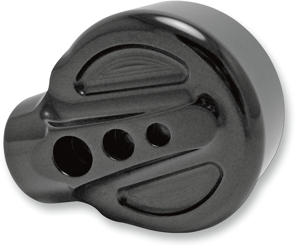 Concealed Bar End Mirror Black, 1, nordicamoto.ro