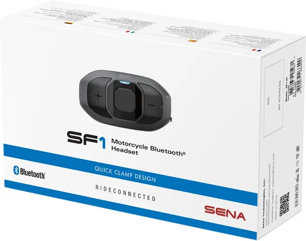 Kit Cască SF1 SENA Black, 4, nordicamoto.ro