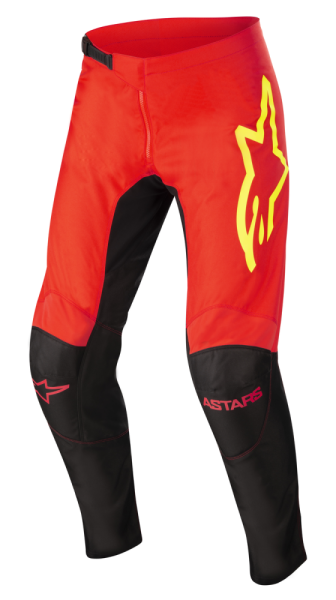 Pantaloni Alpinestars Fluid Tripple Black/Red/Fluo Yellow 52, 1, nordicamoto.ro