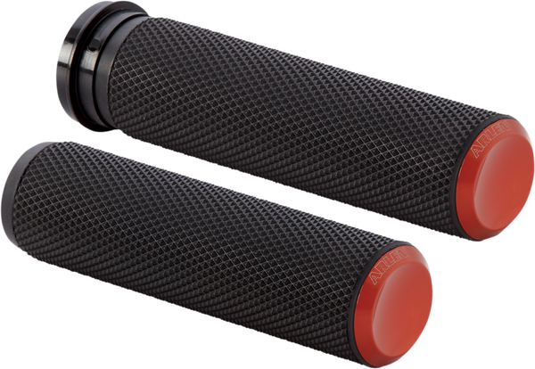 Fusion Knurled Grips Orange, 1, nordicamoto.ro