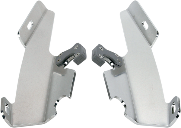 Fats/slim Trigger-lock Plate Only Mount Kit Polished, 1, nordicamoto.ro