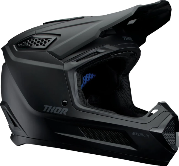 Casca Thor Fleet Blackout Negru Mat XL, 1, nordicamoto.ro