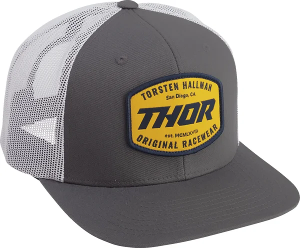 THOR Caliber Snapback Hat White, Gray  ONE SIZE, 1, nordicamoto.ro