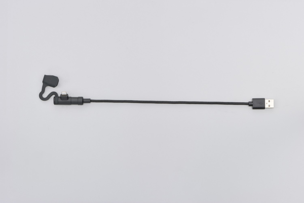Usb A Charging Cable Black, 3, nordicamoto.ro