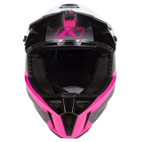 Klim F3 ECE Elevate Black motoros sisak – Knockout Pink, 36, nordicamoto.ro