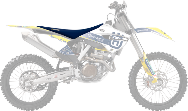 Replica Team Seat Cover Blue, 2, nordicamoto.ro