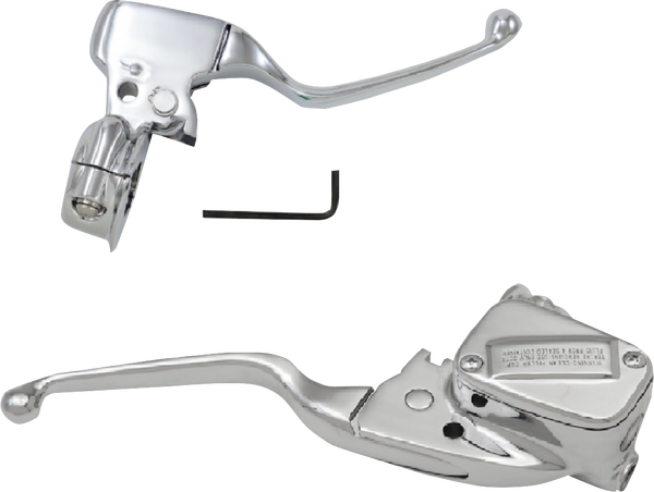 Brake/clutch Lever Assembly Silver, 4, nordicamoto.ro