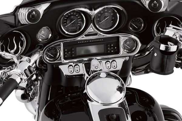 Stereo Accent Black, Chrome, 2, nordicamoto.ro