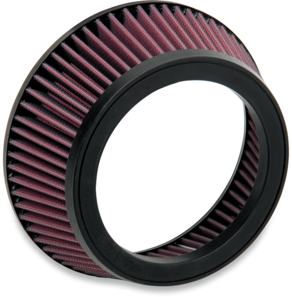 Replacement Air Filter For Original Style Air Cleaner Assembly Kit And Affliction Air Cleaner Black, Red, 1, nordicamoto.ro