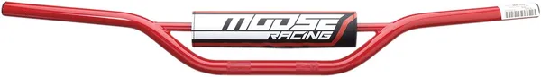 MOOSE RACING szénacél kormány, 7–8'' (17,8–20,3 cm), piros, 1, nordicamoto.ro
