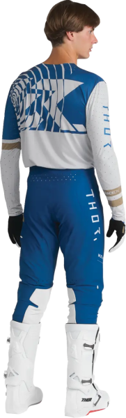 Thor Sportmode Mind Control póló, szürke/kék, S-es méret – a megfelelő felszerelés minden kerékpározáshoz., 4, nordicamoto.ro