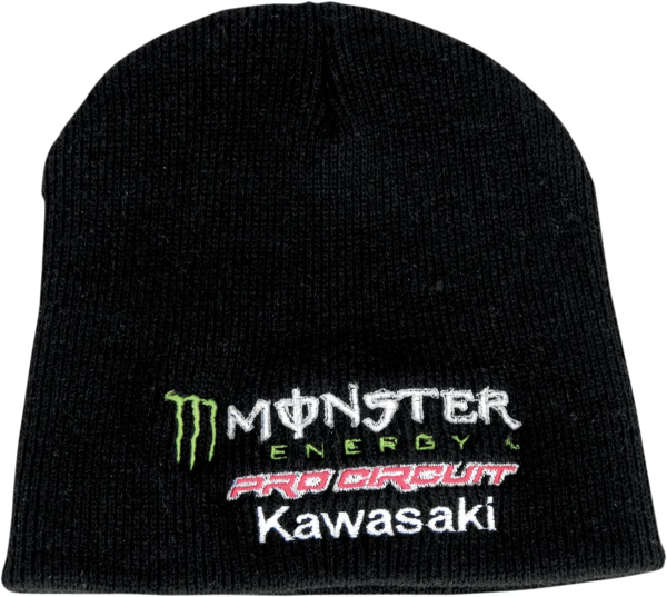 Monster Team Beanie Black ONE SIZE, 1, nordicamoto.ro