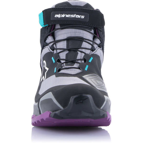 Alpinestars CR-X DRYSTAR női csizma – Fekete/Szürke/Lila – 38-as méret, 7, nordicamoto.ro