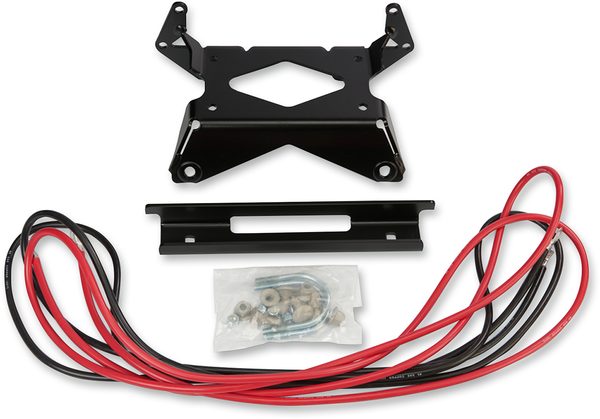Winch Mount Kit Black, 1, nordicamoto.ro