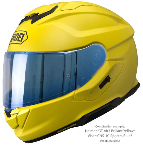 SHOEI GT-AIR3 teljes arcú sisak, Giallo Brillante S, 4, nordicamoto.ro