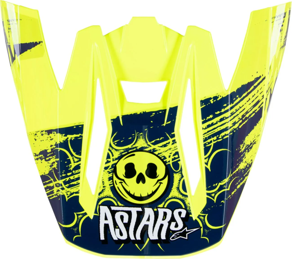 Cozoroc Alpinestars SM5 Rash sisak, sötétkék/sárga, EGY MÉRET, 1, nordicamoto.ro