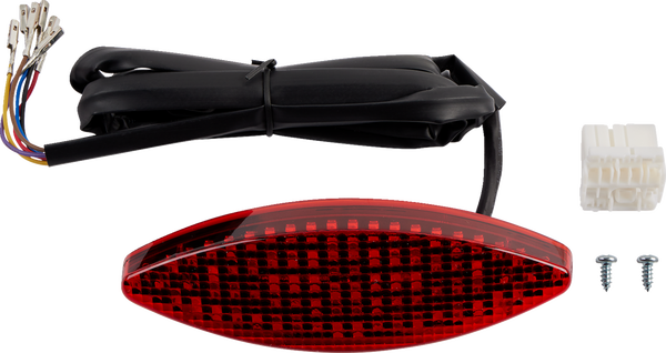 Cat-eye Capsule Light Amber, Red, 2, nordicamoto.ro
