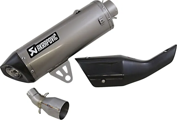 Titanium Slip-on Line Scooter Muffler, 1, nordicamoto.ro