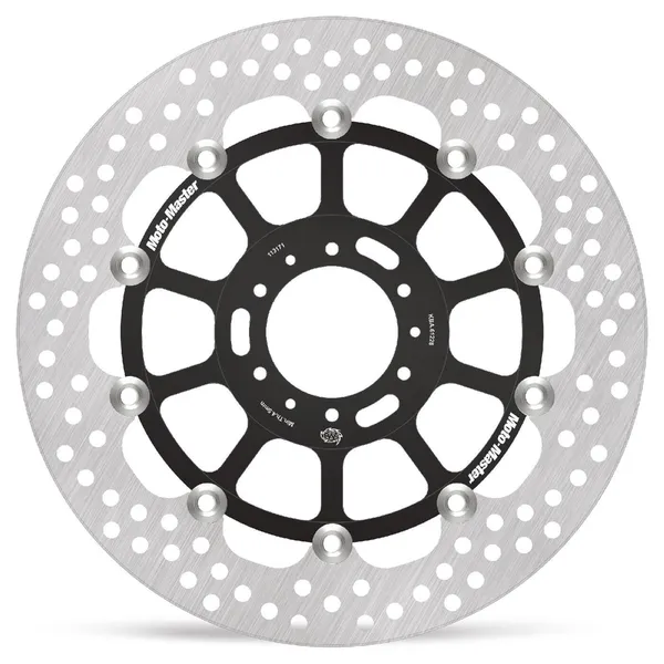 Halo sorozatú úszó rotor, fekete, rozsdamentes acél, 1, nordicamoto.ro