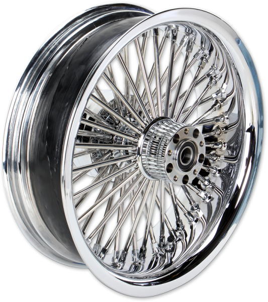 Rear Wheel 50 Spoke Radial 18(r)x5.5(r) Chrome Silver, 1, nordicamoto.ro