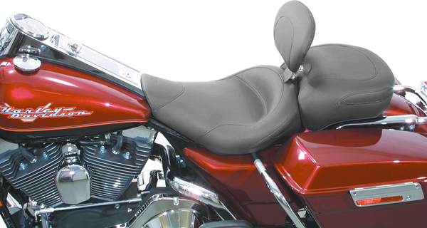 Wide Solo Seat With Removable Backrest Black, 3, nordicamoto.ro