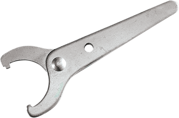 Shock Spanner Wrench Silver, Zinc, 1, nordicamoto.ro