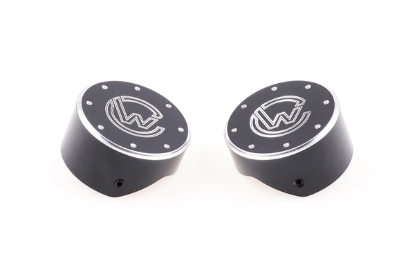Fork Caps Black, 1, nordicamoto.ro
