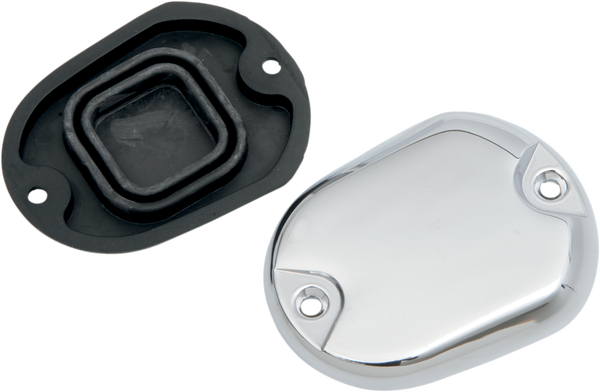 Front Brake Master Cylinder Cover Silver, 1, nordicamoto.ro