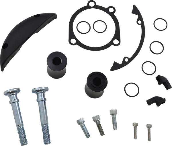 Inverted Air Cleaner Hardware Kit Black, Silver, 2, nordicamoto.ro
