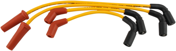8 Mm Spark Plug Wire Yellow, 4, nordicamoto.ro