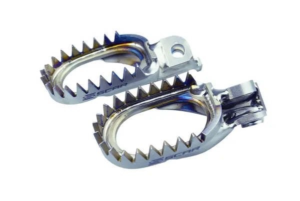 Anti Mud Titanium Footpeg, 1, nordicamoto.ro