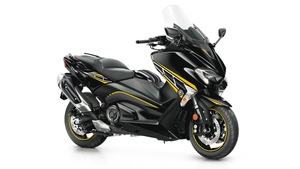 Scooter Decal Set Black, White, Yellow, 4, nordicamoto.ro