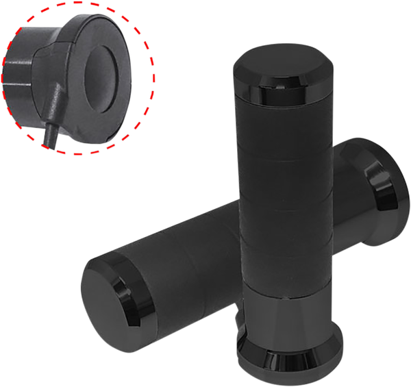 Heated Grip Black, 1, nordicamoto.ro