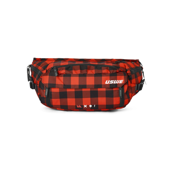 Uswe 6L hátizsák – Flannel Red/Black, 1, nordicamoto.ro