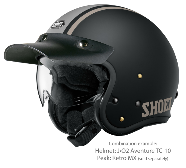 SHOEI J.O2 AVENTURE TC-10 fúvóka sisak, fekete/matt szürke, L, 4, nordicamoto.ro