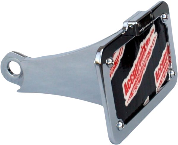 Side Mount License Plate With Led Tag Light White, 1, nordicamoto.ro