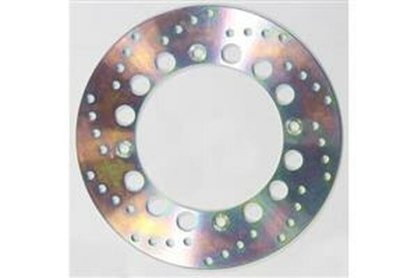 Round Hpsr Solid Brake Rotor Silver, Stainless Steel, Zinc, 1, nordicamoto.ro
