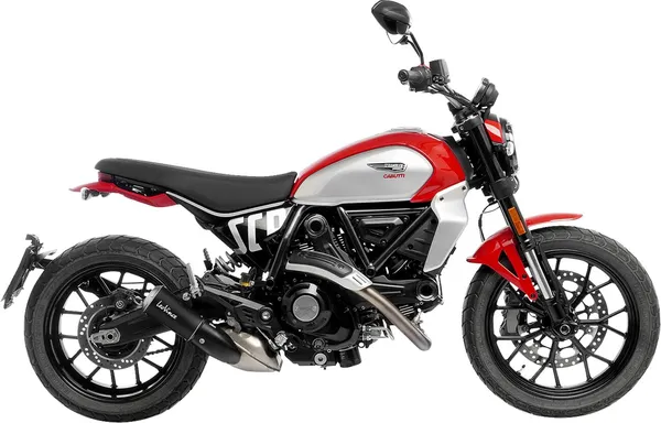 LeoVince LV-10 Black Edition Slip-On kipufogórendszer a Ducati Scrambler 800-hoz, 1, nordicamoto.ro